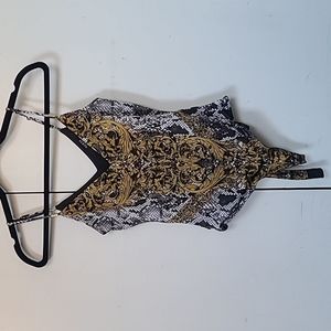 Guess Baroque Bodysuit Snake